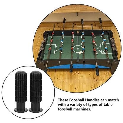 KESYOO 1pair Foosball Accessories of Plastic Handles Replacement Grip for Football Machine Easy to Use