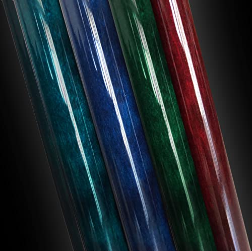 Tai ba cues Set of 4 Pool Cue Stick (19oz-20oz-), 13mm Tip, 58", Hardwood Canadian Maple Professional Billiard