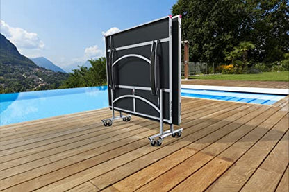 Butterfly Active 5000 Outdoor | Weatherproof Top - Withstands Any Environment | Leave Outdoors Year-Round | Quick Assembly | Regulation 6" Net Set Included | Warranty: Top = 10-Year & Frame = 3-Year