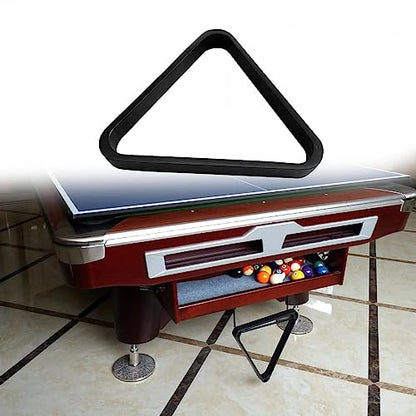 Billiard Triangle Ball Rack Pool Ball Positioning Frame Equipment for 2 Inch Pool Balls Home Game Room