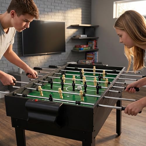 5-in-1 Multi-Game Table - Billiards, Push Hockey, Foosball, Ping Pong, and Basketball, Game Table Combo for Home Game Room Or Entertainment Space, Black - size: 5-in-1 Multi-Game Table Black