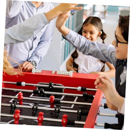 Happyyami 3pcs Enhance Your Game Table Soccer Rod Metal Operation Pole Desk Soccer Machine Accessory for Boys and Girls
