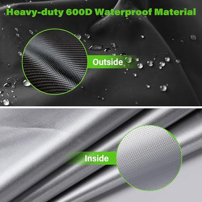 Invech Ping Pong Table Cover for Universal 9x5 FT Tables, Waterproof Ping Pong Table Cover for Outdoor & Indoor