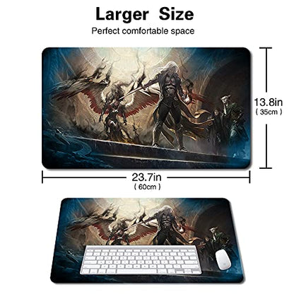 Board Game MTG Playmat Games Size 60X35 cm CCG Compatible for MTG CCG RPG Trading Card Game (ANGUISHED UNMAKING) - color: Anguished Unmaking