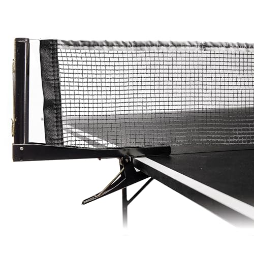 Franklin Sports Table Tennis Net - Portable and Easy Setup That Fits Most Ping Pong Tables - Adjustable Net Tension Great for Family Fun Or Pro Play!