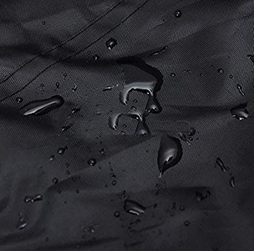 SUNSURE Black 64 x 45 x 18.8(LxWxH) inch Foosball Table Cover Soccer Table Cover Waterproof Dustproof Foosball Tables Protection Furniture Sets Cover - color: black