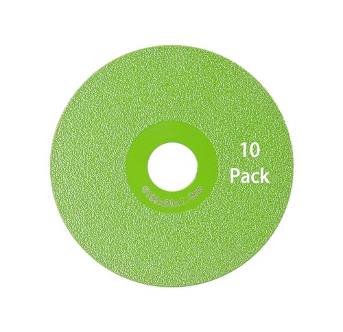 Indestructible disc 5.0 -Rock Plate Flat Grinding Blade, Ceramic Tile, Marble Edge Trimming, 45 Chamfer Grinding Cutting Blade, Ultra Wide fine Sand Sweeping Saw Blade (10)