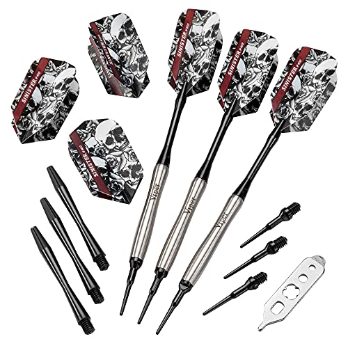 Viper Sinister 95% Tungsten Soft Tip Darts - size: 18 grams, style: Contoured Barrel