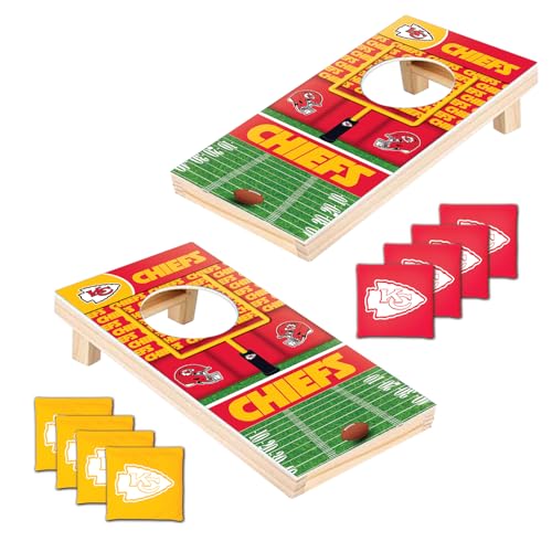 MasterPieces Officially Licensed NFL Tabletop Cornhole for Adults - style: Kansas City Chiefs