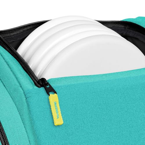 Axiom Discs Voyager Series Backpack Disc Golf Bag (Choose Your Color and Size) - color: Aqua/Emerald, style: Voyager