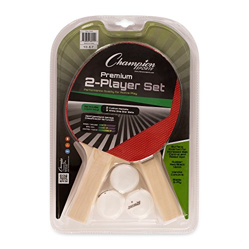 Champion Sports Champion Sports Table Tennis Net - color: Black/Red