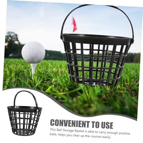 BESPORTBLE Golfing Ball Storage Golf Ball Basket Plastic Range Basket for Sports Clubs