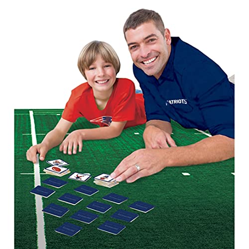 MasterPieces Officially Licensed NFL New England Patriots Picture Matching Card Game for Kids and Families - style: New England Patriots