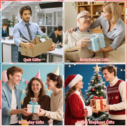 Funny Office Decor for Your Desk, In Case Of Emergency Break Glass and Turn Crank, A Unique Music Box for Gag Gift & Prank for Your Coworker funny - style: Funny Emergency Box