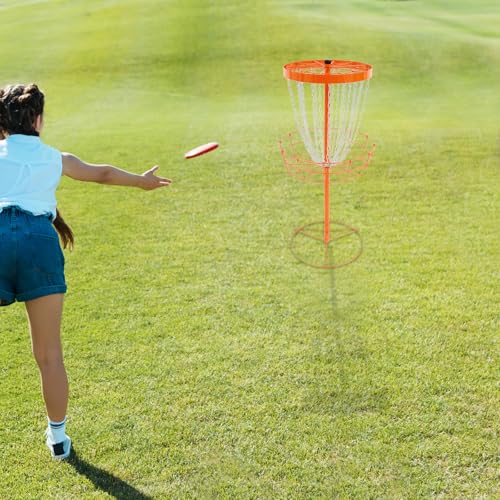 Golf Training Net for Disc Throwing & Putting Practice, Durable Outdoor Basket for Backyard Drills, Golfers and Disc Athletes