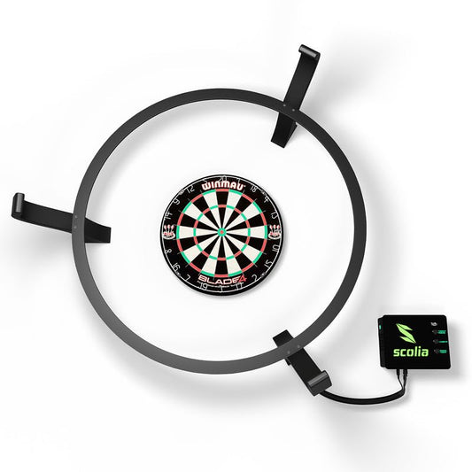 Scolia Automatic Darts Scoring Systems for Steel Tip Darts: Play Games & Tournaments Online or in-Person with Reliable Automated Chalking & Calling - style: Pro
