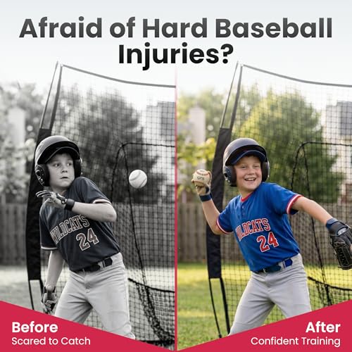 GPS Athletics Soft Practice Baseballs for Kids – Low Impact Safety Training Baseballs for Youth Baseball Practice & Indoor Training, Durable Soft Baseballs with Raised Seams, 6 Pack