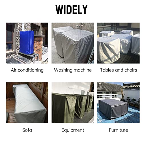Custom size dust covers for various equipment, furniture, appliances, tools to protect your valuables (40*40*40in)