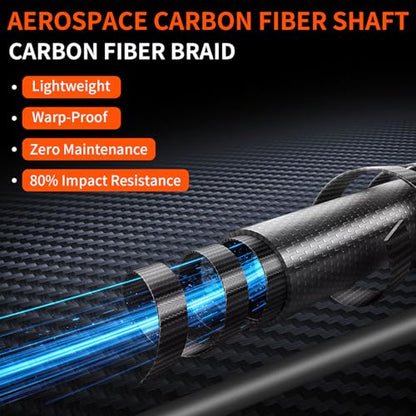 AKLOT Carbon Fiber Pool Cue Stick 58", Billiard Cue Sticks 19-19.5oz, Low Deflection Billiard Stick with 12.5mm Tip, Professional Carbon Fiber Pool Sticks for Adults - color: Bronze Labyrinth