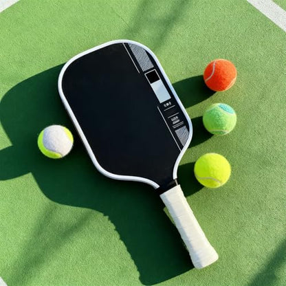 SUNGOOYUE Ball Paddle, Table Tennis Racket Ball Paddle 16mm PP Cellular Core Vibration Absorbing Strong Power and Spin Surface for Enhanced