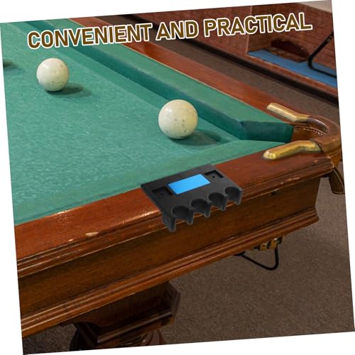 POPETPOP 2pcs Billiard Cue Rack Durable Pool Stick Holder for Game Rooms Wall Mounted Organizer for Cues Enhance Gameplay Preserve Condition for Professional
