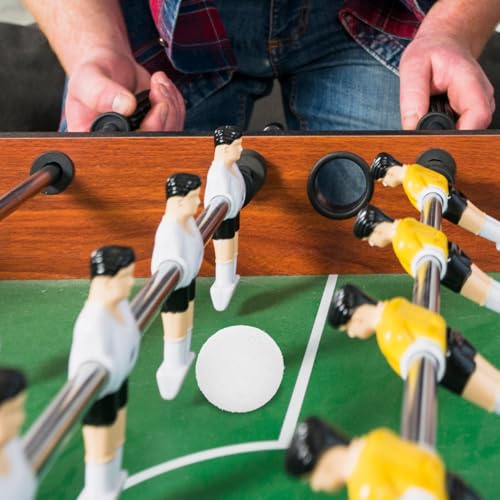 Mini Tabletop Foosball Balls 36mm Replacement Soccer Balls for Boys and Girls Adults Smooth Indoor Game Accessories for Foosball Tables