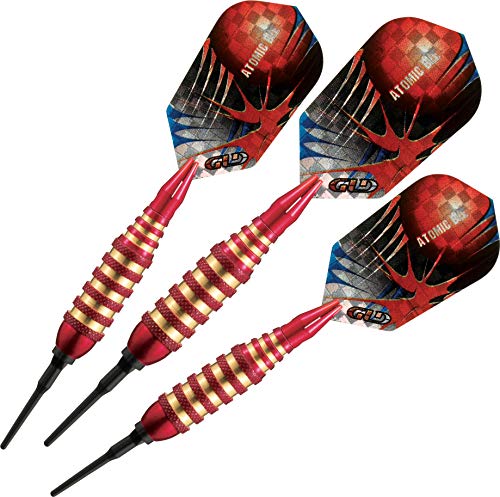 Viper Atomic Bee Soft Tip Darts, 16 Grams - color: Red