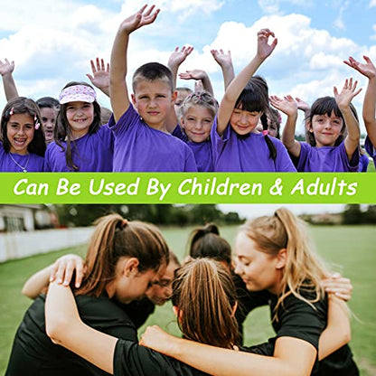 2 Sets 4 Legged Race Bands for Kids Field Day Team Building Games for Work Birthday Holiday Party Outdoor Activities for Adults Boys Girls Group Fun Games