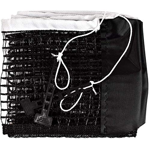 Butterfly Clip Net Set – Table Tennis Table Clip Net Set – Replacement Net for Compact/Easifold 19 Tables – Includes All the Necessary Parts to Replace an Old Net