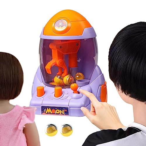 Claw Machine Table Game Mini Arcade Game Fun Challenge Claw Machine Prize Dispenser Vending Toy Parent Child Interactive Toy