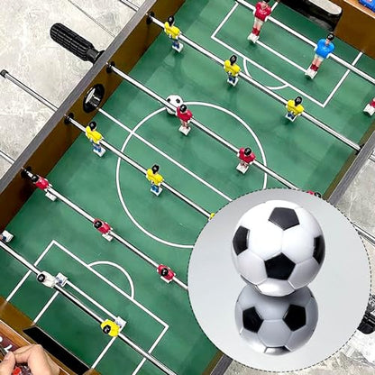 Tenalleys 8 Pack Table Soccer Foosballs 1.42 Inch Replacement Balls Soccer Game Table Soccer Balls Foosball Accessory