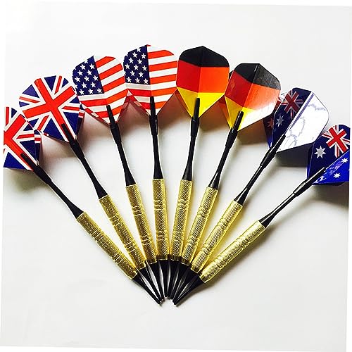 BESPORTBLE Electronic Dart Set Soft Tip Darts with Replacement Tips Durable Material for Safe Play for Beginners and Casual Players