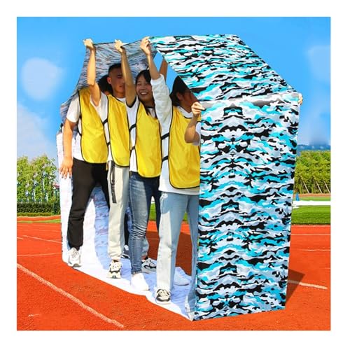 Team Building Game Running Mat, Field Day Team Activity Fun Competition Game, Outdoor Activities Sports Games - size: Kids-8M/26FT