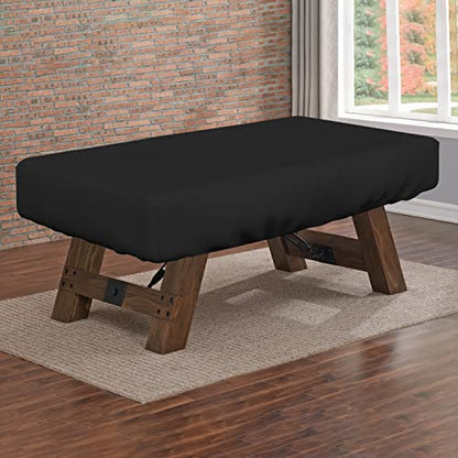 Covers & all Air Hockey Table Covers, Made of 12 Oz Waterproof & UV-Resistant Cover Max Fabric, Suitable for Indoors/Outdoors (88" W x 44" D x 15" H, Black) - color: Black
