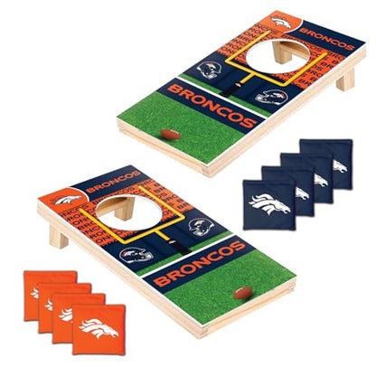MasterPieces Officially Licensed NFL Tabletop Cornhole for Adults - style: Denver Broncos