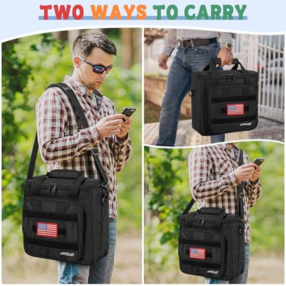 Cornhole Bag Carrying Case Holds Regulation Sized Professional Cornhole Bags - size: Holds 16 cornhole bags
