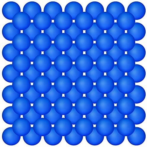 Hanaive 100 Pack Table Tennis Balls Multi Colored 40mm Plastic Balls Bulk Washable Small Game for Carnival Pool Games, Party Decoration Pet Toy - color: Dark Blue