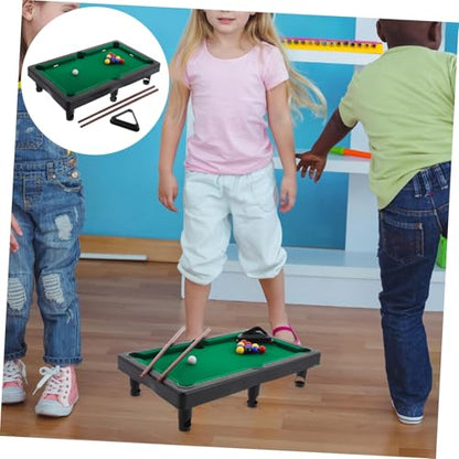 Balacoo Children's Pool Table Mini Billiards Toy Sensory Table for Coordination Motor Skill Development