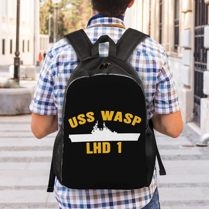 Wasp Lhd 1 Backpacks For Men Women Book Bag Travel Hiking Camping Work Lightweight - color: Ye1