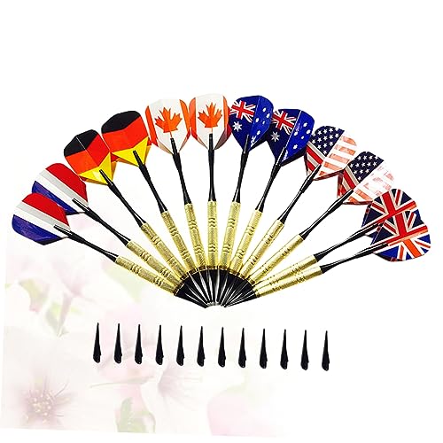 BESPORTBLE Electronic Dart Set Soft Tip Darts with Replacement Tips Durable Material for Safe Play for Beginners and Casual Players