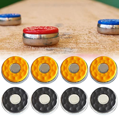 8Pcs Shuffleboard Pucks Portable Matt Surface Shuffleboard Table Pucks 58mm Shuffleboard Table Accessories