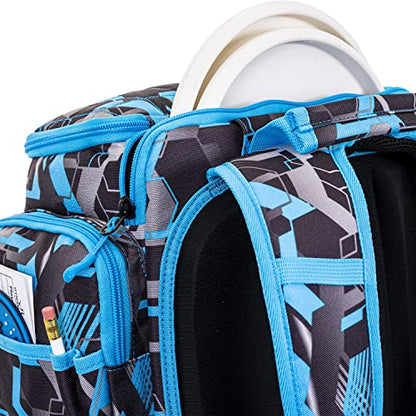 Dynamic Discs Combat Ranger Disc Golf Backpack | Large Bag w/Putter Pouch | 20+ Discs Capacity | Disc Golf Accessories - color: Hex