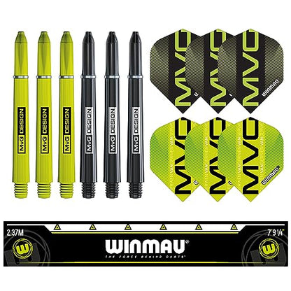 WINMAU Michael Van Gerwen MvG Sets Available with Dartboards, Cabinets, Surrounds, Darts and Accessories