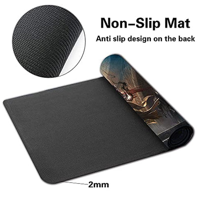 Board Game MTG Playmat Games Size 60X35 cm CCG Compatible for MTG CCG RPG Trading Card Game (ANGUISHED UNMAKING) - color: Anguished Unmaking