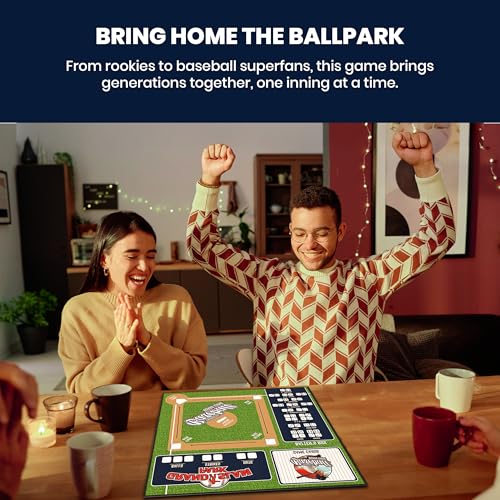 MasterPieces Baseball Dice Board Game - Realistic Gameplay, Family Fun for Adults & Kids, 2-8 Players, Ages 6+ - style: Baseball