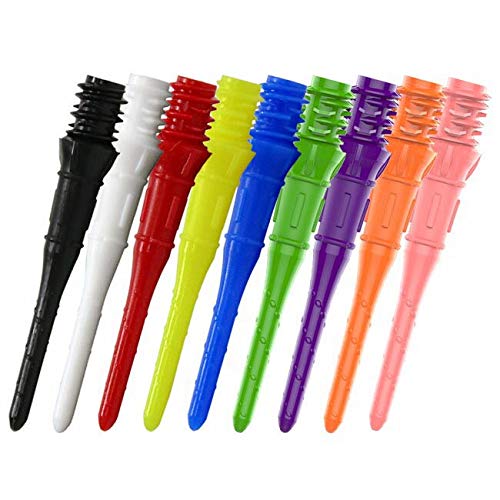 L-style Premium Lippoint - Soft Tip Dart Points - Regular Length - color: Black