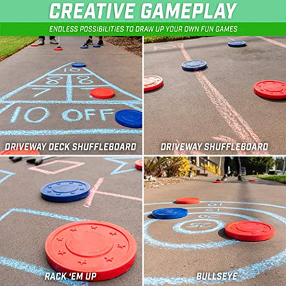 GoSports Driveway Shuffleboard Game Set