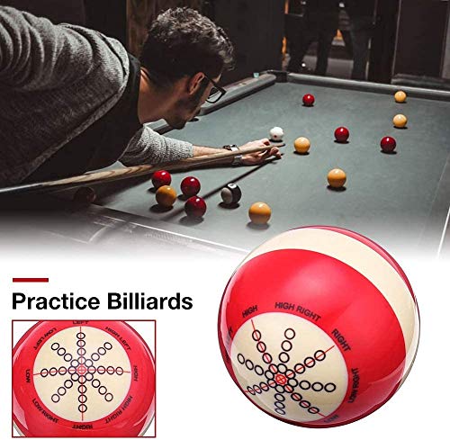Miracle Maker Billiards Cue Ball Practice Training Artifact, Used in American Billiards Eight Balls, 2 Billiard Gloves