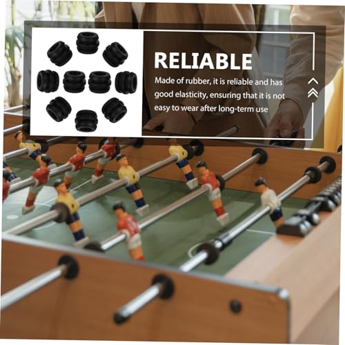 Abaodam 16pcs Table Football Machine Rod Bearings Bushings for Foosball Accessories Easy Installation Replacement Parts for Standard Tables