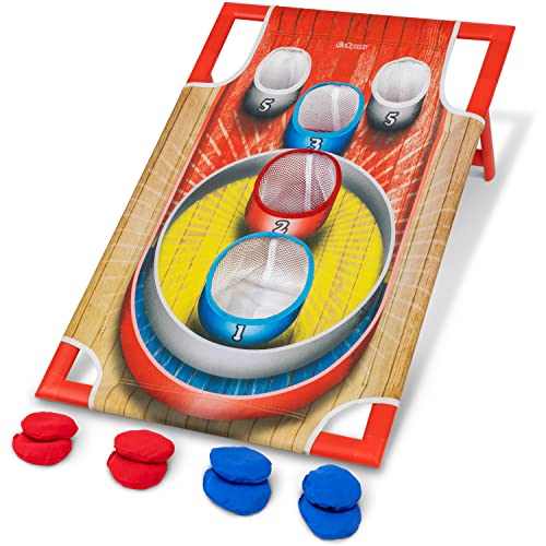 GoSports 3 x 2 ft Arcade Cornhole Game - Portable Bean Bag Toss Game - style: Arcade Cornhole